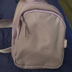 Iris and rainbow sling crossbody